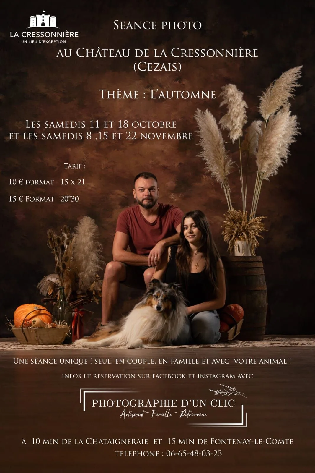 Séance photo thème automne